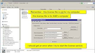 installing flexlm on Windows - step by step