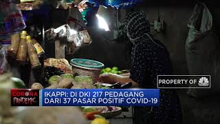 Tercatat 833 Pedagang di Pasar Terkena Covid-19