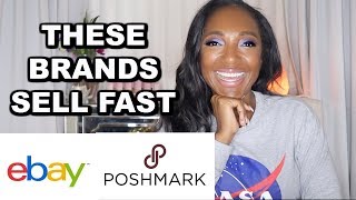 6 Brands that SELL FAST On Poshmark & EBay
