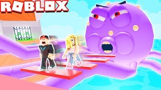 ROBLOX - OŚMIORNICA CHCE NAS POŻREĆ!!! (Roblox Obby) | Vito i Bella