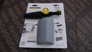 Испытание пеногенератора FJ 6 для KARCHER