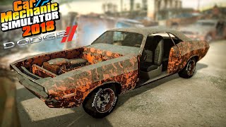 FINALEMENTE, encontei o DODGE CHALLENGER no Ferro-Velho - Car Mechanic Simulator 2018