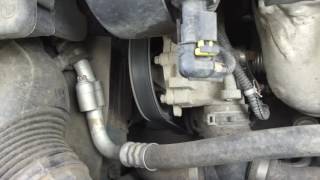 Шум при работе компрессора кондиционера Opel Astra H
