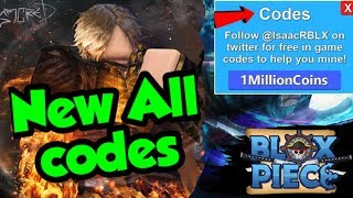 Roblox [UPDATE] Blox Piece New All Codes