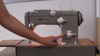 Vintage Nähmaschine Pfaff 260 Teil 1