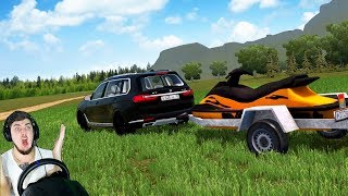 ПОЕХАЛИ КАТАТЬСЯ НА ГИДРОЦИКЛЕ В ДЕРЕВНЮ - CITY CAR DRIVING + РУЛЬ