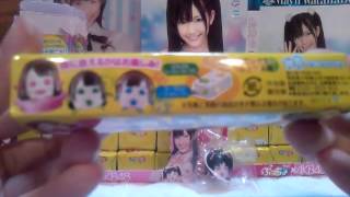 AKB48＊ぷっちょ開封(AKB48ちょ)＊もらってきた物の紹介＊