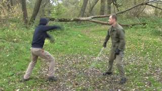 Меч и сабля. Тренировочный спарринг