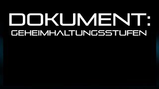 Geheimhaltungsstufen
