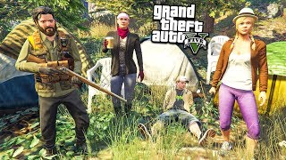 ГТА 5 ВЫЖИВАНИЕ И ОХОТА В ЛЕСУ РЕАЛЬНАЯ ЖИЗНЬ В GTA 5 МОДЫ #28 обзор веселая игра #мультик #длядетей