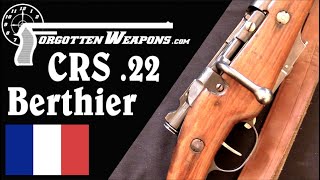 A .22LR Berthier for the French National Police (CRS)