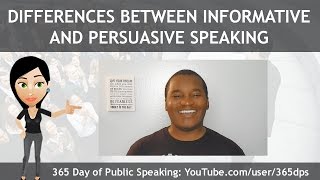 Differences Between Informative and Persuasive Speaking