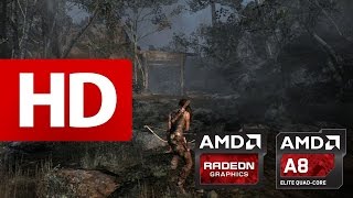 Tomb Raider - on G405s [ A8-5550M & HD 8550G + HD 8570M ]