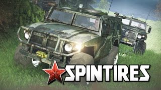 ПРОВЕРКА НА ПРОЧНОСТЬ ТИГРА НА ВОЕННОЙ БАЗЕ! - Spintires
