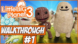 Little Big Planet 3 Walkthrough Ep.1 w/Angel - The Big 3!