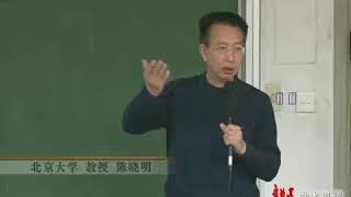 中国当代文学史 065 朦胧诗开启的精神向度（一） 北京大学 陈晓明
