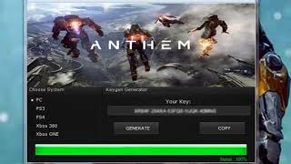 Anthem - Crack, Serial Key, Activation Code