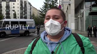Germany: Healthcare workers protest for better working conditions in Berlin