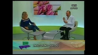 Insetos no ouvido