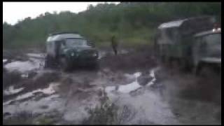 GAZ-66 modification in mud