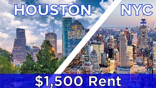 $1,500 Rent: New York Vs. Houston