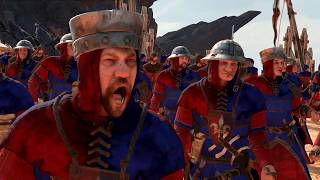 Bretonnia VS Chaos | Cinematic Battle | Ironsand Desert | Total War: Warhammer 2