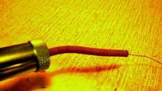 Polymer clay extruder quick tip.