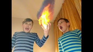 Russian MARNIK show эксперимент с яйцом и уксусом.