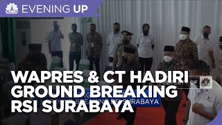 Wapres Hingga CT Hadiri Ground Breaking RSI Surabaya