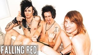 Falling Red... In The Tub