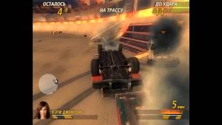FlatOut 2 #4.Гонка против Запора и УАЗика!(машины не русские)