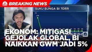 Ekonom: Mitigasi Gejolak Global, BI Naikkan GWM Jadi 5%