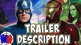 Avengers 4 TRAILER DESCRIPTION Revealed From Cineeurope!