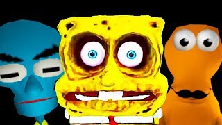 СТРАШНЫЙ СПАНЧ БОБ ХОРРОР Соседи Гренни - SpongeBob Neighbor Escape