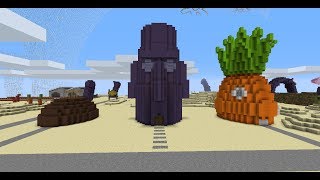 ГОРОД СПАНЧ БОБА В MINECRAFT!!!Обзор карты Bikini Bottom V2