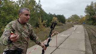 Стрела против металла 3D steel target vs arrow