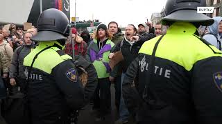 Violence breaks out as protesters rally against restrictions in Europe
