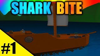 DESTROYING MASSIVE BOATS! - Sharkbite Ep1 Collab w/ Vesono - ROBLOX