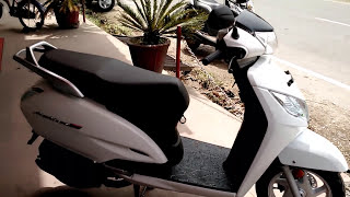 Taking the delivery of my new Honda Activa 125 Dlx Bs4