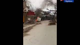 Intense clashes erupt during a cordon and search operation (CASO).