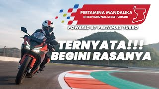 NYOBAIN RIDING MOTOR DI MANDALIKA FULL LAP !!!
