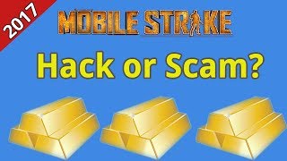 Mobile Strike: Hack or Scam? 999K Gold Cheat