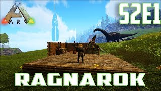Let's Play ARK: Survival Evolved (Single Player Ragnarok)S2-Ep1-Brand New Season,Highlands,Giga's