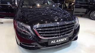 MERCEDES - MAYBACH S 650  PARTITION WALL  INTERIOR by KLASSEN  |  2018 Geneva Motor Show