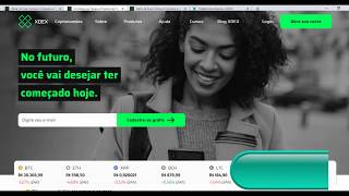 Comprando 30,00 em bitcoin de maneira fácil e segura com XDEX