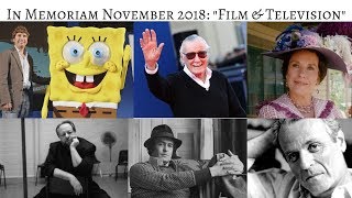 In Memoriam November 2018 Stars we lost in TV & Film #InMemoriam #CelebrityNews