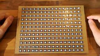 Building a WS2812 LED panel
