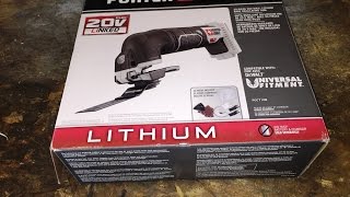 Porter Cable Oscillating Tool - 20V Max Lithium Ion Review PCC710B