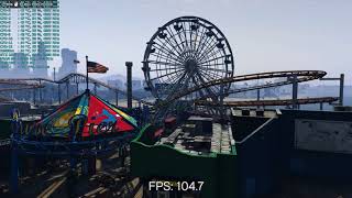 GTA V [PC] Benchmark on Intel Xeon X5680 and GTX 1070