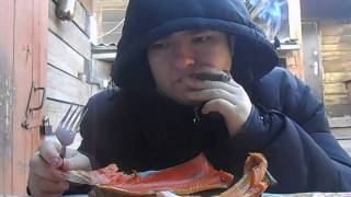 обед рыба красная копчёная мясо копчёное и курение HAVATAMRA шоколадной
